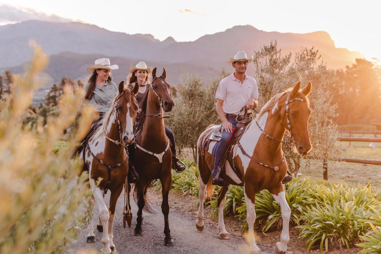 Courchevel Cottages Franschhoek Bagian luar foto